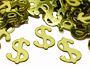 Gold Dollar Sign Confetti